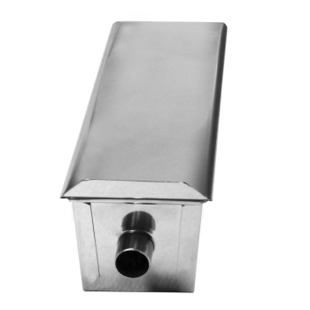 Moule à cake inox avec couvercle et insert tube