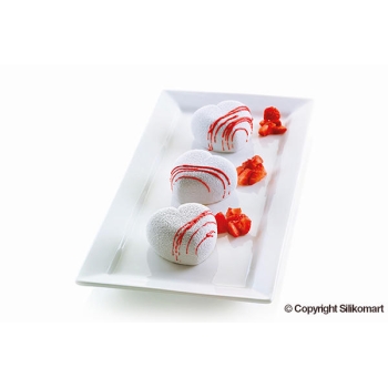  Moule en silicone 3D  -  CUORICINO - 8x100ml