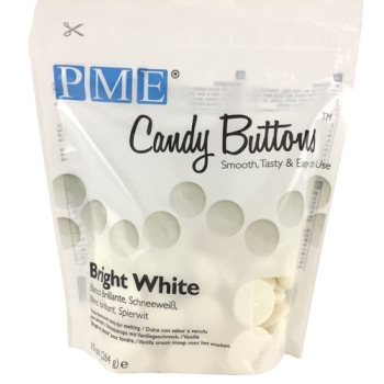 Candy Buttons - Blanc -  284g 