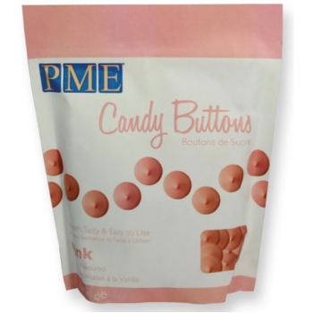 Candy Buttons - Rose - 340g   