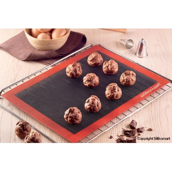 Tapis texturé pour donner du relief à vos bûches de fête! tapis silikomart