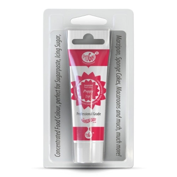 Colorant ProGel concentré 25g - Rouge vif -Poppy- Halal/Casher