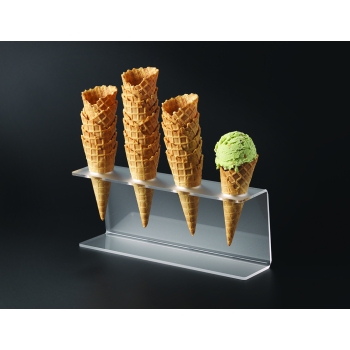 Porte-cornets à glace de comptoir