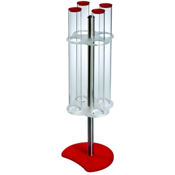 Porte-cornets à glace rotatif