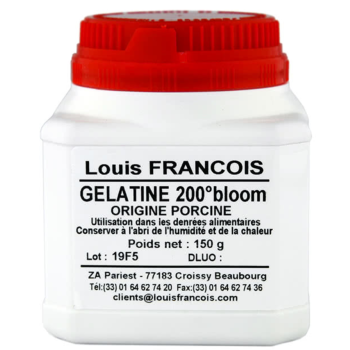 Gélatine Porcine en Poudre 200 Bloom - 150 g - Louis François