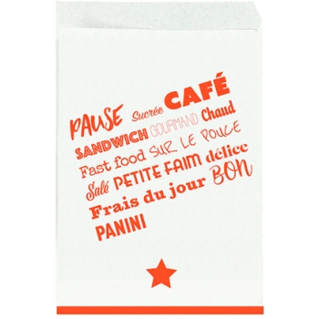 Sac ingraissable kraft blanc