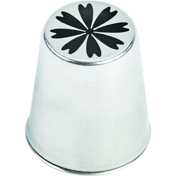 Douille Russe inox spéciales "Décors Fleurs" -  N°10