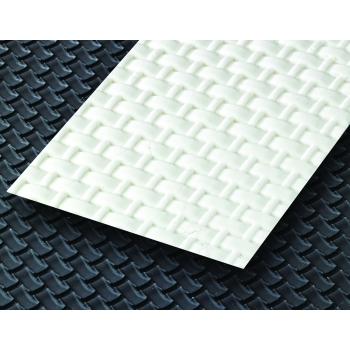 Tapis silicone : Tressé