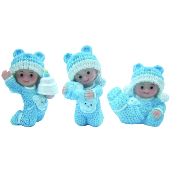 Bébé bleu - 6 cm