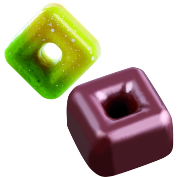 Plaque à bonbons modèle 14