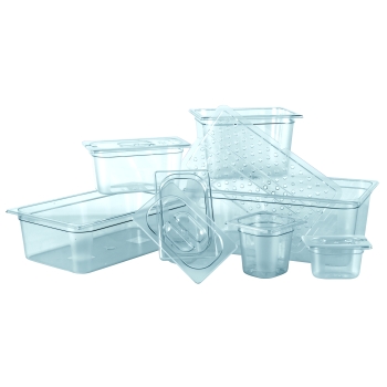 Egouttoir pour bac gastronorme en polycarbonate