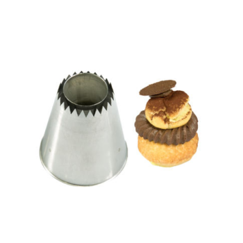 Douille en acier Inox - Religieuse tube 01 - Silikomart