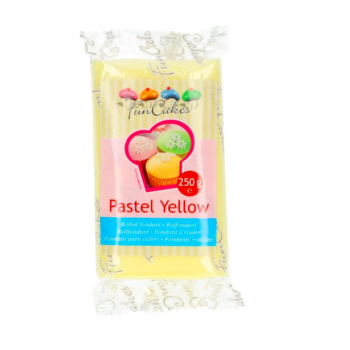 FunCakes Fondant Jaune Pastel Halal / Casher
