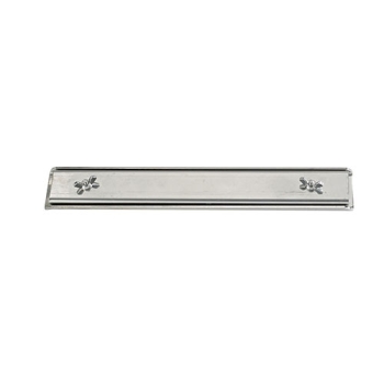Semelle inox de 27.5 X 4 cm