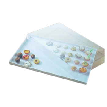 Couvercle transparent pour plateau - hauteur 6cm