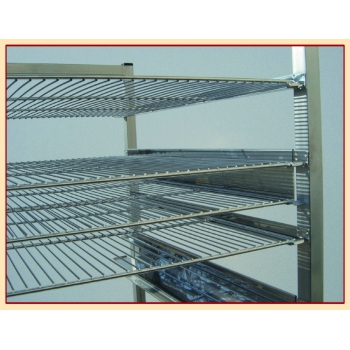 Kit de 2 glissières amovibles inox "VARICAP" - 3