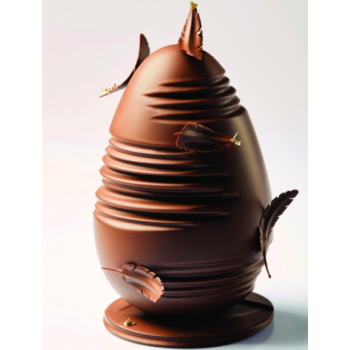 MOULE THERMOFORMÉ EN PVC RIGIDE - OEUF STRIÉ