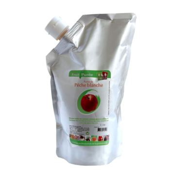 PURÉE DE PÊCHE BLANCHE - 1KG