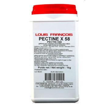 Pectine NH nappage, boîte de 1 kg - Louis François