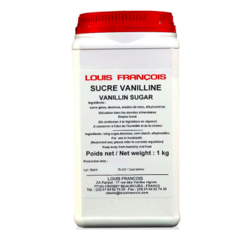 Sucre vanilline - 1 kg - Louis François