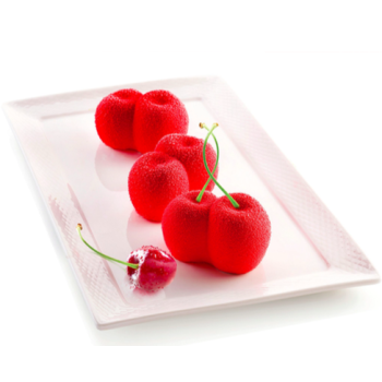 Moule en silicone - Rosso Ciliegia - 6x105 ml
