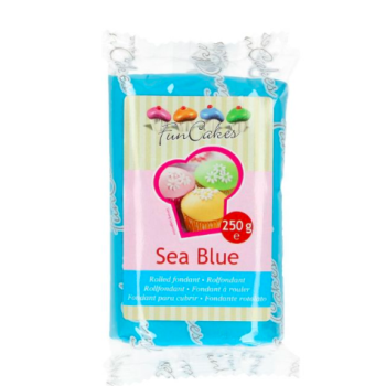 FunCakes Fondant - Bleu Mer Halal / Casher