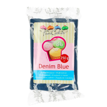 FunCakes Fondant - Bleu Jean Halal / Casher