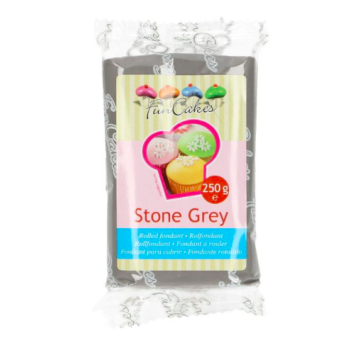 FunCakes Fondant - Gris Pierre Halal / Casher