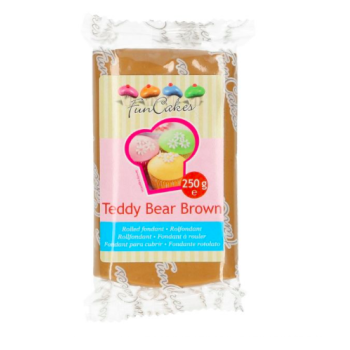 FunCakes Fondant - Ours Brun Halal / Casher