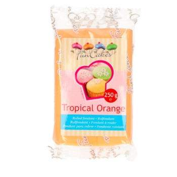FunCakes Fondant - Orange Tropical Halal / Casher