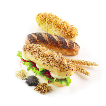 Moule en Silicone - Mini Baguette 