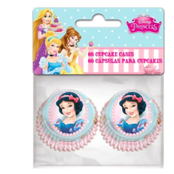Caissettes pour mini Cupcakes - Princesses Disney