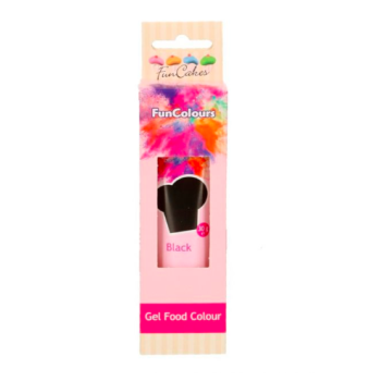 Colorant Gel FunCoulours - Noir-Black - Halal