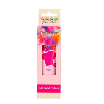 Colorant Gel FunCoulours - Rose- Pink - Halal