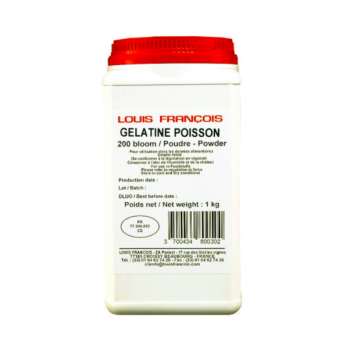 Gélatine de poisson 200 bloom en poudre - 1Kg - Louis François 