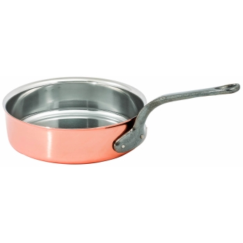 Sauteuse Evasée professionnelle inox tous feux Tradition Ø 28 cm -  Matfer-Bourgeat