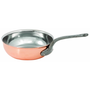 Sauteuse évasée en cuivre