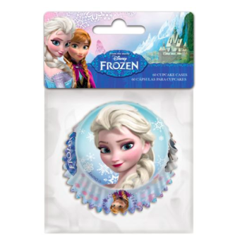 Caissettes pour mini Cupcakes - Reine des Neiges 