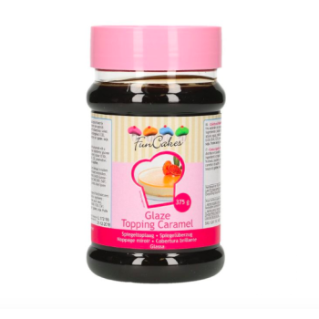 Glaçage Miroir Caramel - FunCakes - 375g 