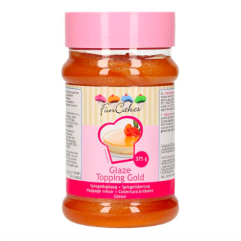 Glaçage Miroir  Or - Funcakes - 375g
