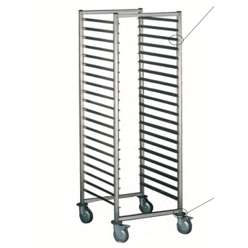 Echelle patissière inox 18/10 
