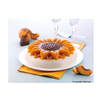 SFT252 - Moule souple en  silicone : Tournesol