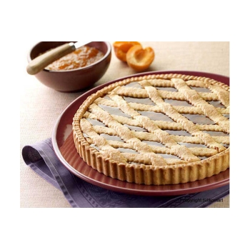CROSTATA - Moule souple en  silicone : Tourtière cannelée