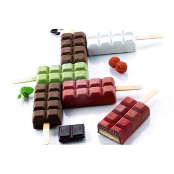 Moule en silicone - 4 Glaces Chocostick - 4x90 ml