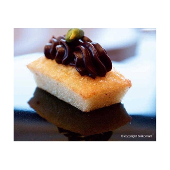 SF025 - Moules flexibles "Silicon Flex": 20 mini financiers