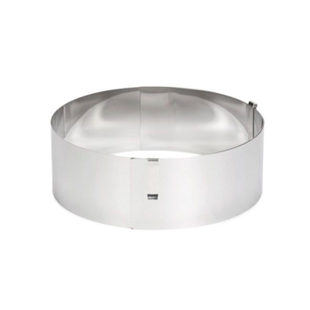 Cercle extensible - 13-31cm - Acier inoxydable 