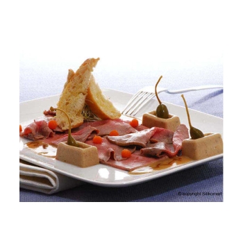 SF092 - Moules flexibles "Silicon Flex": 25 savarins rectangulaires