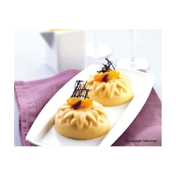 SF076 - Moules flexibles "Silicon Flex": 6 tournesols