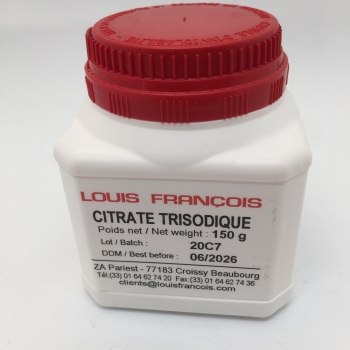 Citrate Trisodique - 150g - casher 