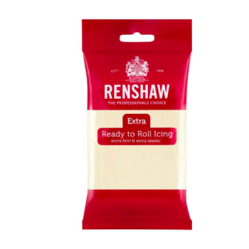Pâte à sucre prête à l'emploi de couleur blanc - Goût chocolat blanc - 250 grammes - Halal/Casher